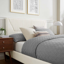 Load image into Gallery viewer, Yasmine Channel Tufted Performance Velvet Full Platform Bed by Modway
