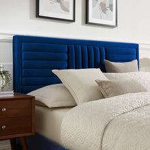 Load image into Gallery viewer, Sofia Channel Tufted Performance Velvet Full Platform Bed by Modway
