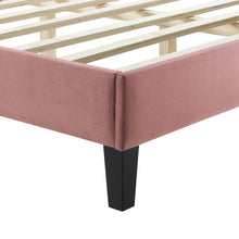 Load image into Gallery viewer, Zahra Channel Tufted Performance Velvet King Platform Bed by Modway
