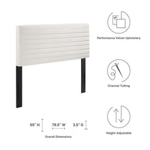 Load image into Gallery viewer, Tranquil Channel Tufted King/California King Headboard  by Modway
