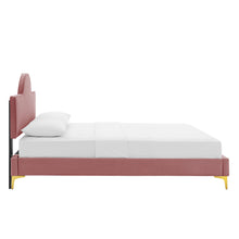 Load image into Gallery viewer, Sunny Performance Velvet King Bed by Modway
