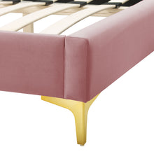 Load image into Gallery viewer, Sunny Performance Velvet King Bed by Modway
