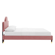 Load image into Gallery viewer, Aurora Performance Velvet King Bed by Modway
