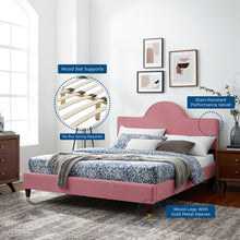 Load image into Gallery viewer, Aurora Performance Velvet King Bed by Modway
