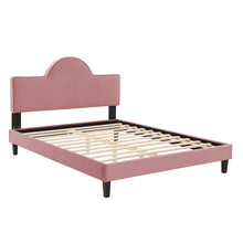 Load image into Gallery viewer, Soleil Performance Velvet Twin Bed by Modway
