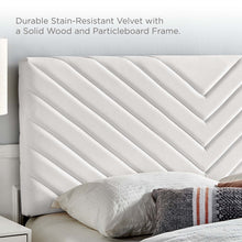 Load image into Gallery viewer, Roxanne Performance Velvet Full Platform Bed by Modway
