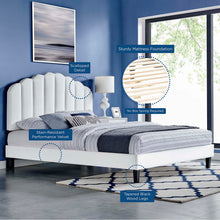 Load image into Gallery viewer, Daisy Performance Velvet Twin Platform Bed by Modway
