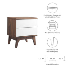 Load image into Gallery viewer, Envision 2-Drawer Nightstand by Modway
