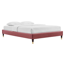 Load image into Gallery viewer, Colette Performance Velvet King Platform Bed by Modway
