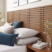 Load image into Gallery viewer, Render Wall Mount Queen Headboard and Modern Nightstands by Modway
