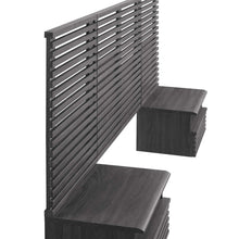 Load image into Gallery viewer, Render Wall Mount Twin Headboard and Modern Nightstands by Modway
