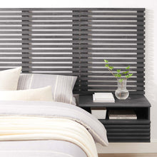 Load image into Gallery viewer, Render Wall Mount Twin Headboard and Modern Nightstands by Modway
