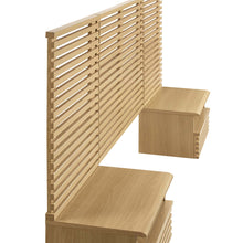 Load image into Gallery viewer, Render Wall Mount Twin Headboard and Modern Nightstands by Modway
