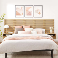 Load image into Gallery viewer, Render Wall Mount Queen Headboard and Modern Nightstands by Modway
