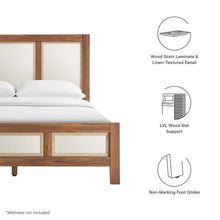 Load image into Gallery viewer, Capri Wood Grain Queen Platform Bed by Modway
