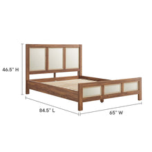 Load image into Gallery viewer, Capri Wood Grain Queen Platform Bed by Modway
