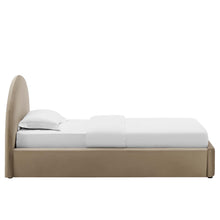 Load image into Gallery viewer, Resort Performance Velvet Arched Round Twin Platform Bed by Modway
