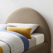 Load image into Gallery viewer, Resort Performance Velvet Arched Round Twin Platform Bed by Modway
