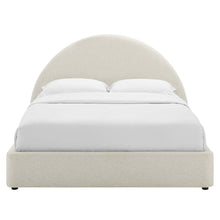 Load image into Gallery viewer, Resort Upholstered Fabric Arched Round Full Platform Bed by Modway
