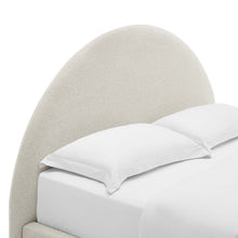 Load image into Gallery viewer, Resort Upholstered Fabric Arched Round Full Platform Bed by Modway
