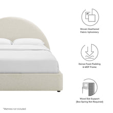 Load image into Gallery viewer, Resort Upholstered Fabric Arched Round Full Platform Bed by Modway
