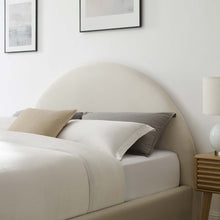 Load image into Gallery viewer, Resort Performance Velvet Arched Round Full Platform Bed by Modway
