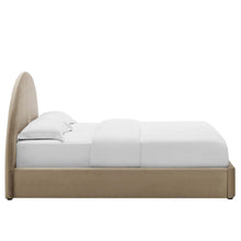 Load image into Gallery viewer, Resort Performance Velvet Arched Round Full Platform Bed by Modway

