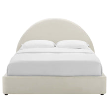 Load image into Gallery viewer, Resort Performance Velvet Arched Round King Platform Bed by Modway

