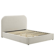 Load image into Gallery viewer, Keynote Upholstered Fabric Curved Full Platform Bed by Modway
