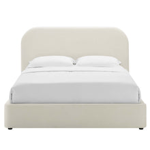 Load image into Gallery viewer, Keynote Performance Velvet Curved King Platform Bed by Modway
