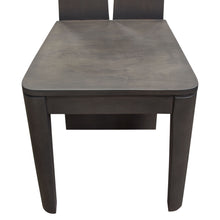 Load image into Gallery viewer, Motion 2-Pack Solid Mango Wood Dining Chair in Smoke Grey Finish w/ Silver Metal Inlay by Diamond Sofa
