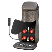 Load image into Gallery viewer, Massage Chair Pad with Heat and Vibration-Black
