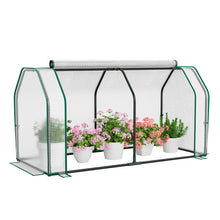 Load image into Gallery viewer, 47.5 x 21.5 x 24 Inch Mini Greenhouse with Roll-up Zipper Door
