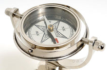 Load image into Gallery viewer, Gimbaled Compass on tristand
