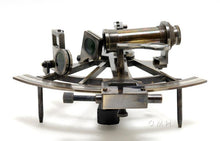 Load image into Gallery viewer, Nautical Sextant in wood box (Large)
