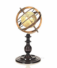 Load image into Gallery viewer, Globe in Brass rings
