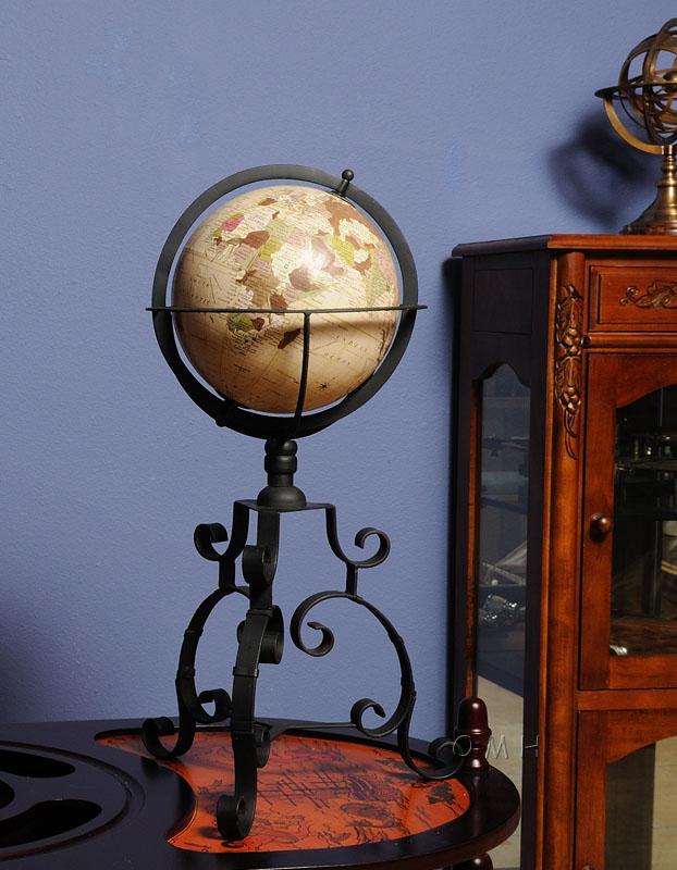 Globe on tristand