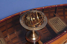 Load image into Gallery viewer, Armillary Sphere on wood base
