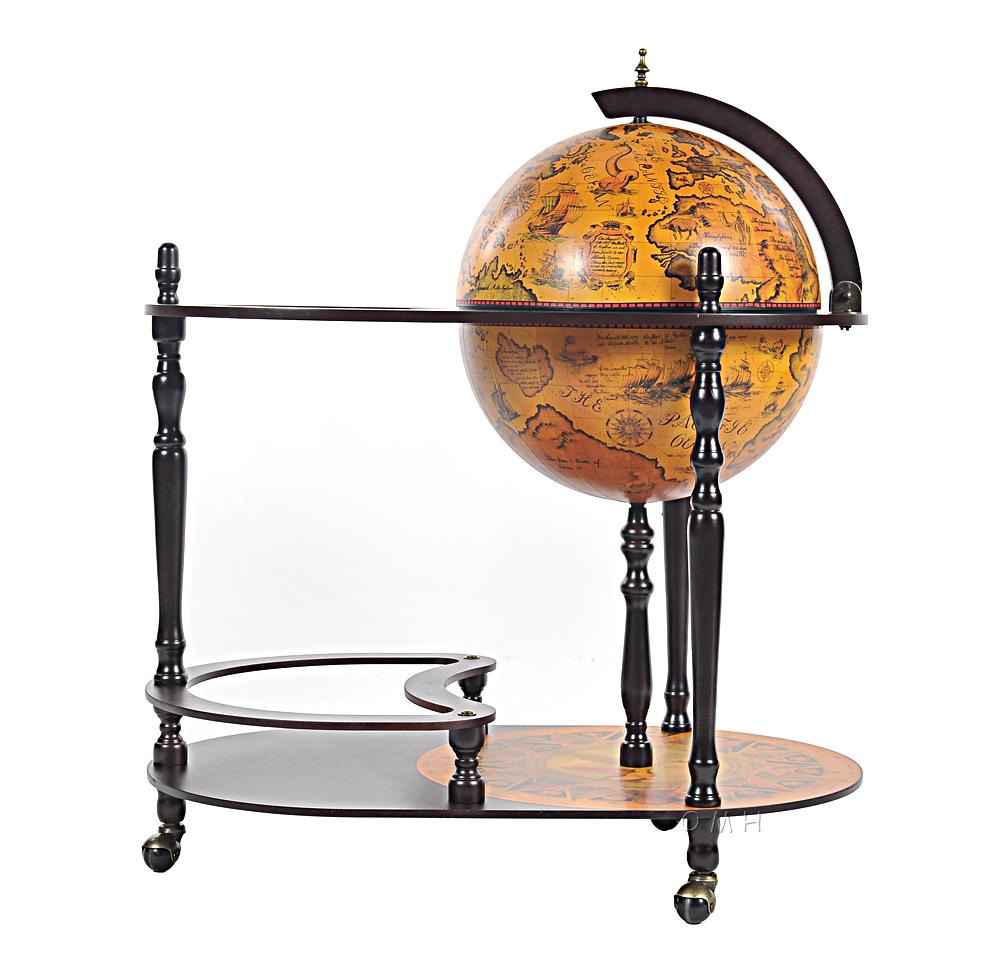 Globe drink trolley16.5 inches - Red
