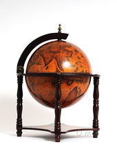 Load image into Gallery viewer, Globe bar 13 inches- 4 legged stand-red
