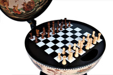 Load image into Gallery viewer, White Globe 13 inches with chess holder
