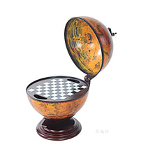 Load image into Gallery viewer, Red Globe 13 inches with Chess Holder
