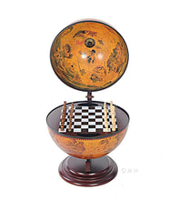 Load image into Gallery viewer, Red Globe 13 inches with Chess Holder
