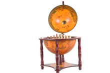 Load image into Gallery viewer, Red Globe 13 inches with chess holder

