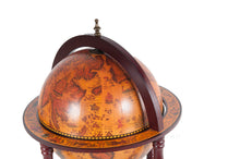 Load image into Gallery viewer, Red Globe 13 inches with chess holder
