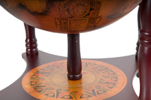 Load image into Gallery viewer, Red Globe 13 inches with chess holder
