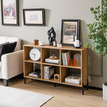 Load image into Gallery viewer, Open-Back Bookshelf with Drawer for Study
