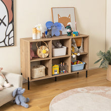 Load image into Gallery viewer, Open-Back Bookshelf with Drawer for Study
