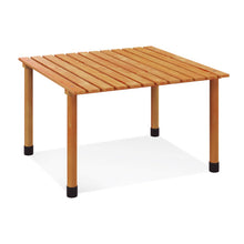 Load image into Gallery viewer, Folding Outdoor Camping Table with Carrying Bag for Picnics and Party-Natural

