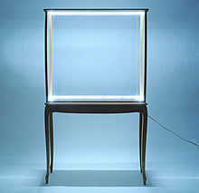 Load image into Gallery viewer, Floor Display Case Clear Finish with LED Lights
